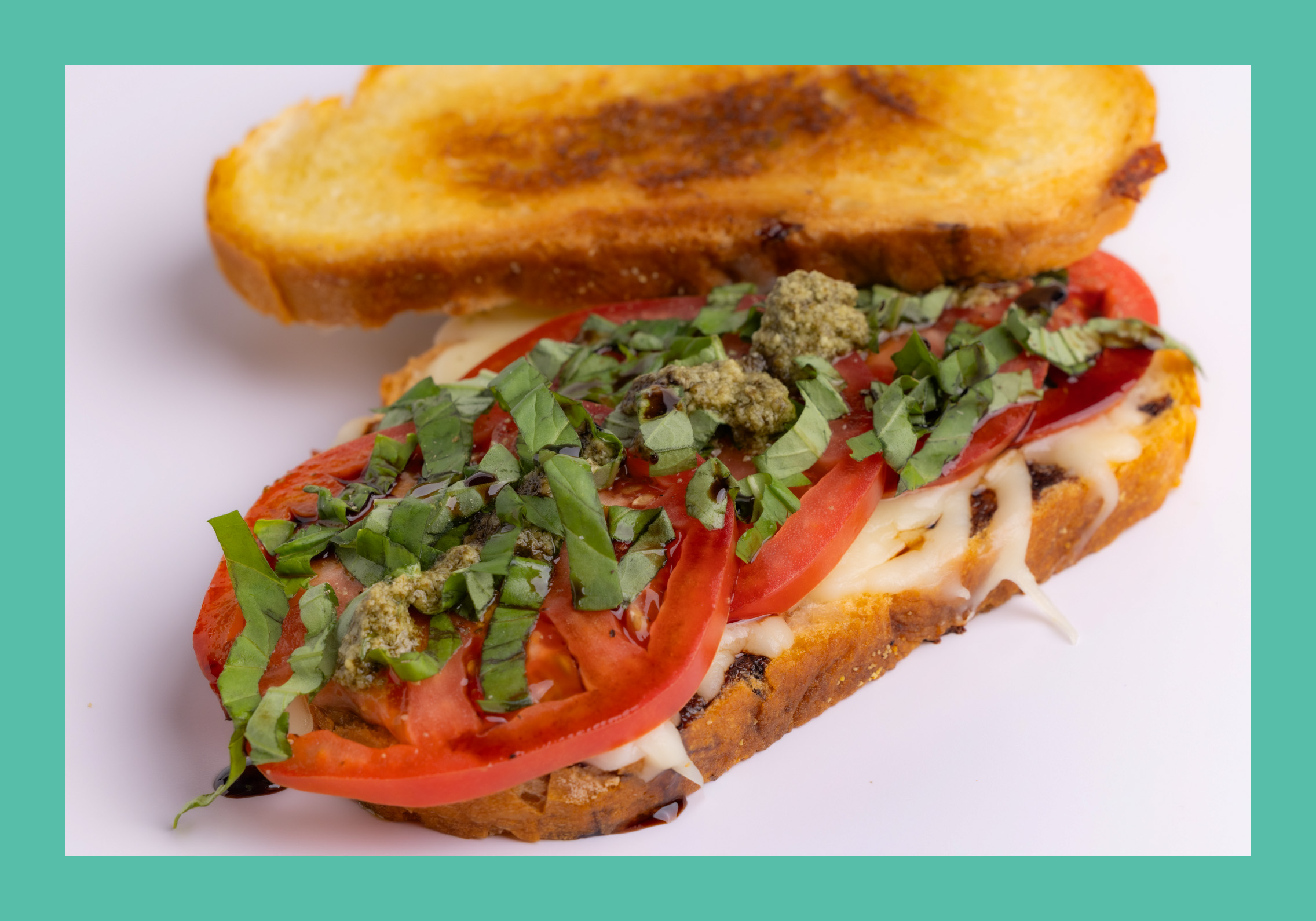 Ciao Bella seasonal grilled cheese sandwich